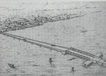 E. Miozzi, Particolare ponte galleggiante, 1952