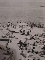 Le Barene di San Giuliano occupate dai bagnanti, anni’50