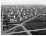 La parte (nord) realizzata del Quartiere Urbano di Marghera, anni '30